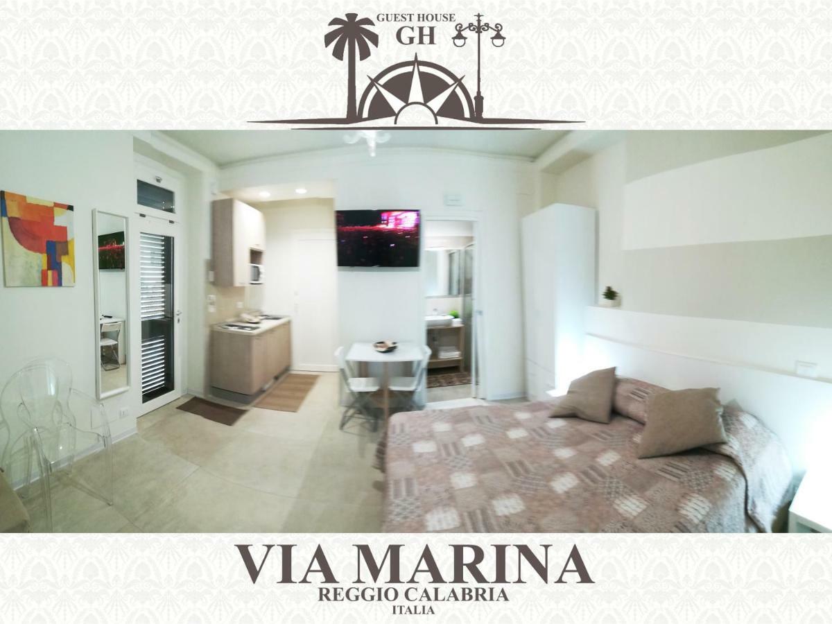 Guest House B&B Via Marina Reggio di Calabria Eksteriør bilde