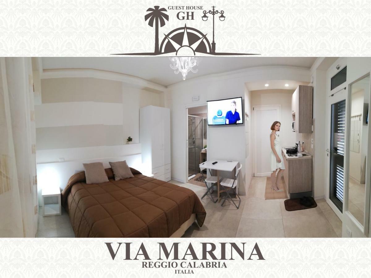 Guest House B&B Via Marina Reggio di Calabria Eksteriør bilde